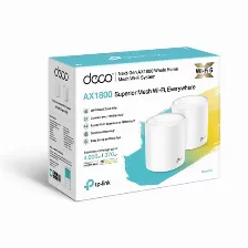 Mesh Tp-link Deco X20 (2-pack) Wi-fi 5 Tp-link Ax1800, 2x Puertos Lan, 4x Antenas, 2 Piezas, Blanco